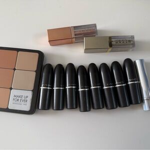 Mac Lipstick Lot & Makeup Forever HD Palette Discontinued & Retired Collectors